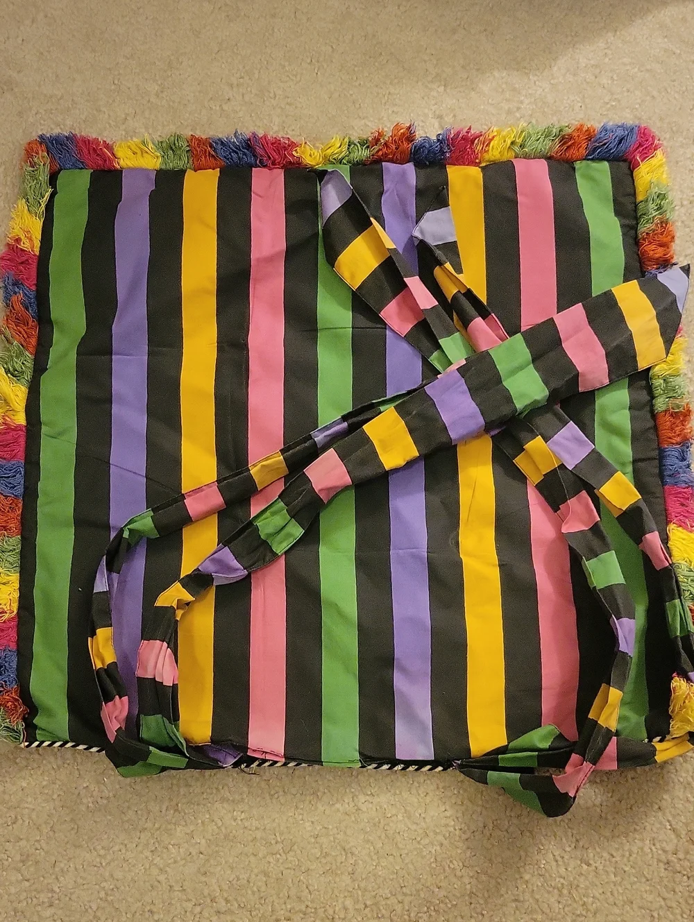 Pier 1 Patchwork Cushion Cover Embroidered Boho Bohemian Pillow Cases. READ MORE